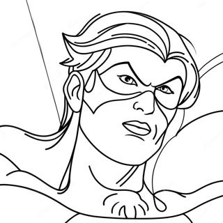 Super Hero Coloring Page 29633-23740