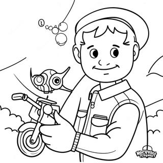 Cory Carson Coloring Page 29653-23754