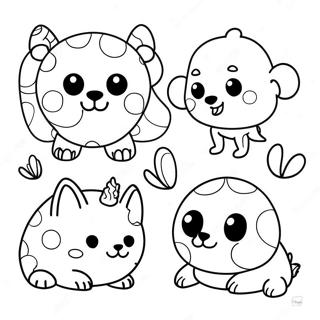 Dot Markers Animal Friends Coloring Page 29664-23761