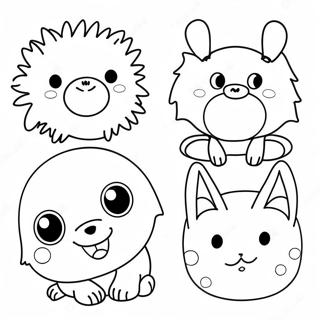 Dot Markers Animal Friends Coloring Page 29664-23762