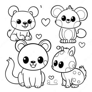 Dot Markers Animal Friends Coloring Page 29664-23764