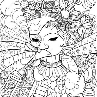 Posca Markers Coloring Pages