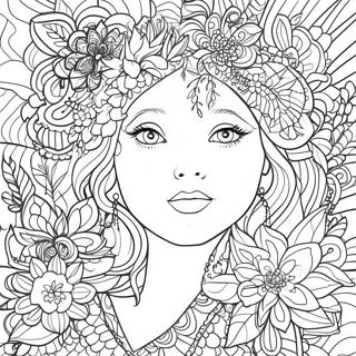 Vibrant Posca Markers Coloring Page 29674-23774