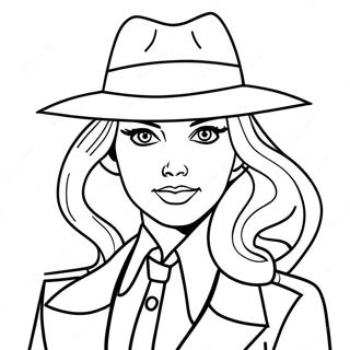 Carmen Sandiego Coloring Page 29683-23779