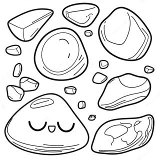 Rocks And Minerals Coloring Pages