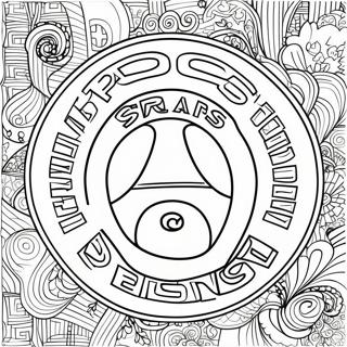 Psg Logo Coloring Page 29713-23802