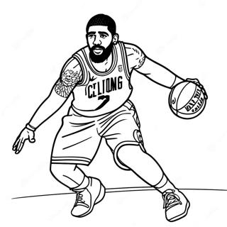 Kyrie Irving Coloring Pages