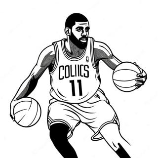 Kyrie Irving Action Shot Coloring Page 29753-23834