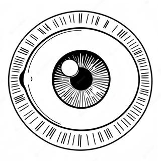 Eyeball Coloring Page 29773-23849