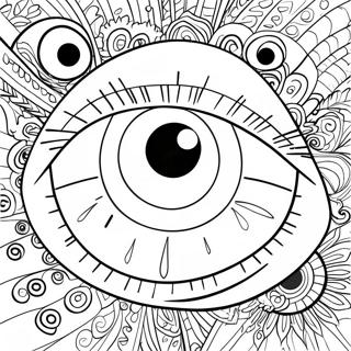 Eyeball Coloring Page 29773-23852