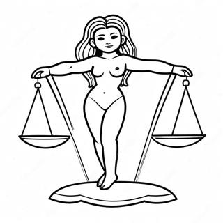 Libra Coloring Pages