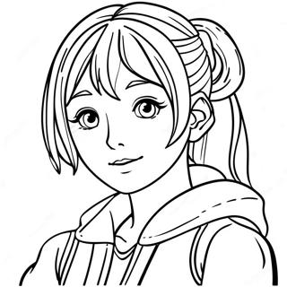 Manga Coloring Pages