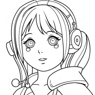 Manga Coloring Page 29803-23874