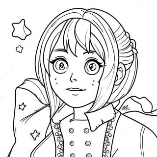 Manga Coloring Page 29803-23875