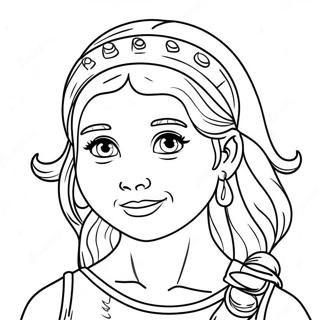 Like Nastya Fun Coloring Page 29823-23886