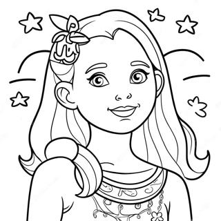 Like Nastya With Friends Coloring Page 29824-23891