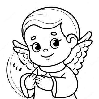 Little Angel Coloring Pages