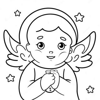 Little Angel Coloring Page 29843-23907