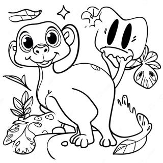 Rainforest Animals Coloring Page 29853-23915