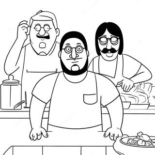 Bob S Burgers Coloring Page 2986-2423