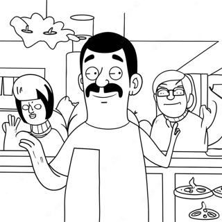 Bob S Burgers Coloring Page 2986-2424