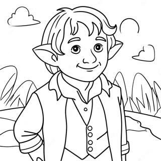 Bilbo Baggins Adventure Coloring Page 29874-23947