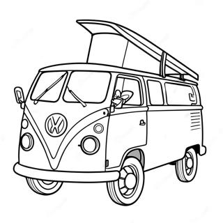 Classic Van Coloring Page 29903-23956