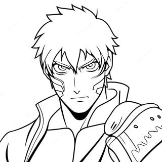 Ichigo Kurosaki Coloring Page 29913-23963