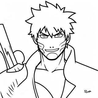 Ichigo Kurosaki Coloring Page 29913-23964