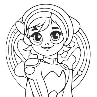 Miraculous Ladybug Superhero Coloring Page 29923-23968