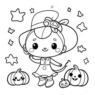 Cocomelon Halloween Coloring Page 29983-24021