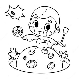 Cocomelon Halloween Coloring Page 29983-24023