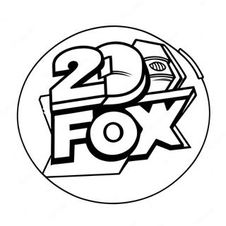 20th Century Fox Logo Coloring Page 29993-45651