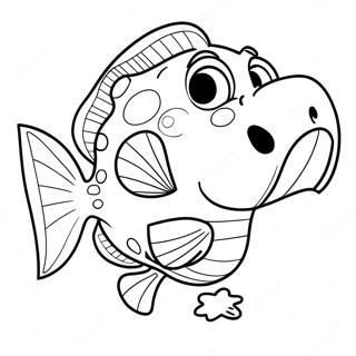 Bubble Guppies Zooli Coloring Page 30003-24032