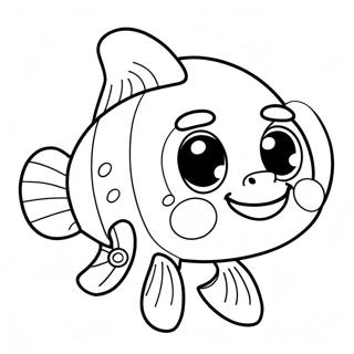 Adventurous Zooli Bubble Guppies Coloring Page 30004-24033