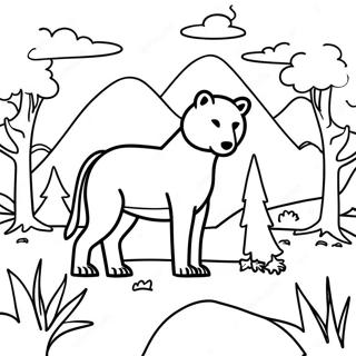 Wilderness Coloring Pages