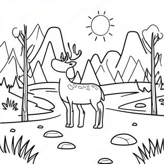 Wilderness Coloring Page 30053-24071