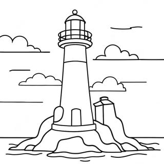 Lighthouse Coloring Pages