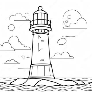 Lighthouse Coloring Page 3006-2443