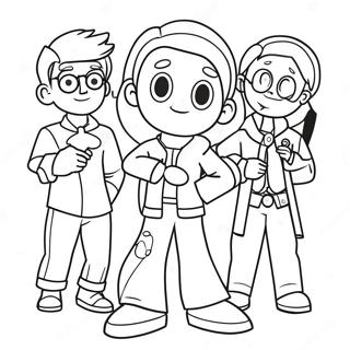 Tle Characters Coloring Page 30083-24094