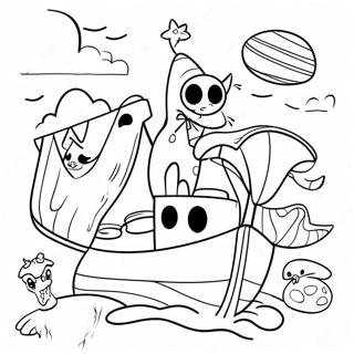 Adventurous Tle Characters Coloring Page 30084-24097