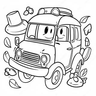 Adventurous Tle Characters Coloring Page 30084-24099