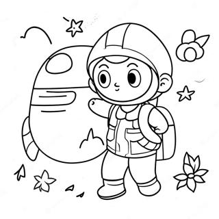 Adventurous Tle Characters Coloring Page 30084-24100