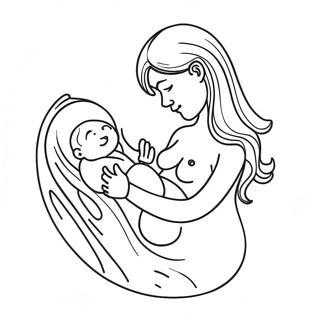 Pregnancy Coloring Page 30123-24126