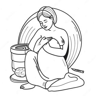 Pregnancy Coloring Page 30123-24127