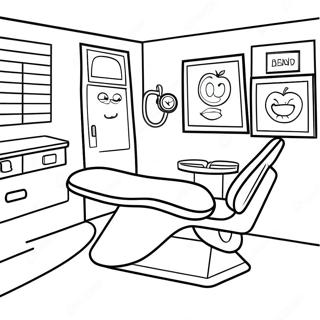 Dentist Coloring Pages