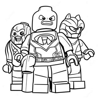 Lego Avengers Coloring Pages