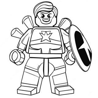 Lego Avengers Coloring Page 3016-2450