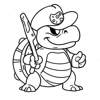 Lemmy Koopa Coloring Pages