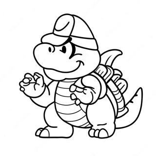 Lemmy Koopa Coloring Page 30173-24162